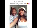 mother raps with her daughter, goals 😍💕