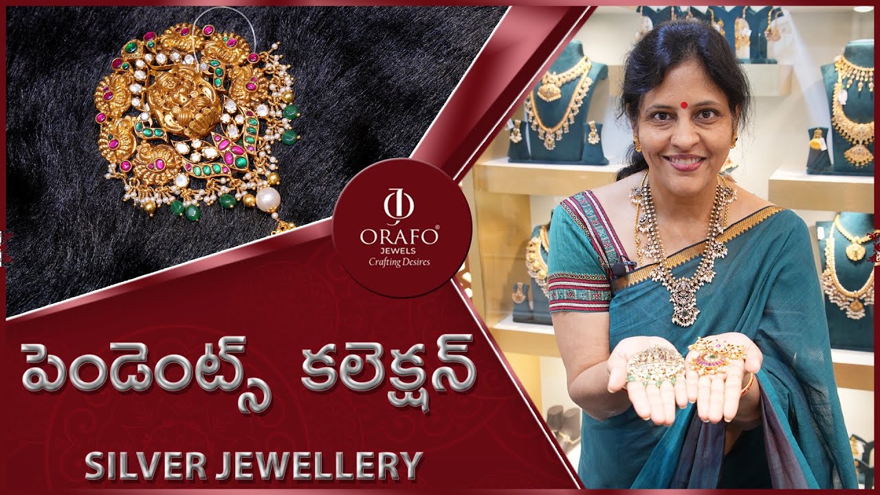 Pendants Collection | Silver Jewellery | Orafo Jewels - YouTube