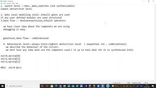 #3 verilog self checking test bench for 4:1 mux.