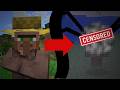 The infected villager THE BEST horror mod - Minecraft