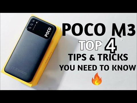 top 4 tips and tricks of poco m3 Smart phone