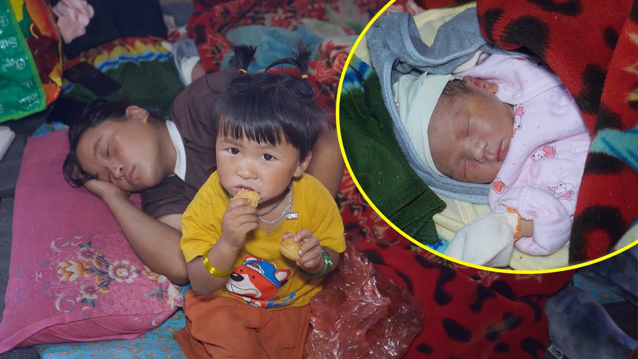 Second day with my newborn brother II Jonson & little Cute brother@Pastoral  Life of Nepal