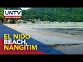 Palawan El Nido Beach, nangitim dahil sa maruming tubig na tumagas mula sa nasirang kanal