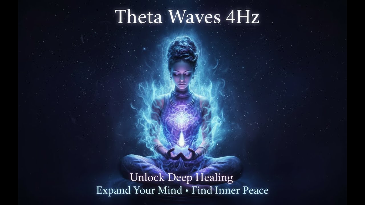 Theta Waves 🌙 Enter the Healing Mind | Unlock Hidden Power & Reprogram Your Reality : 2 hours
