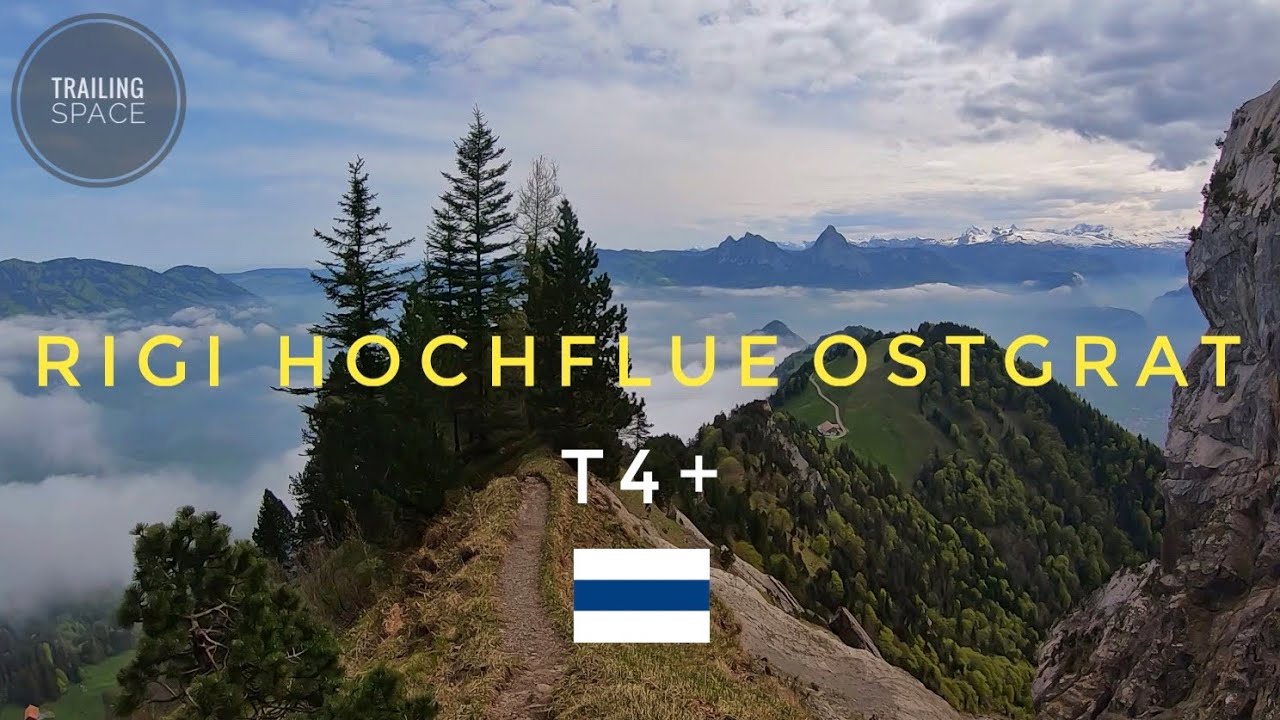 Rigi Hochflue Ostgrat downhill