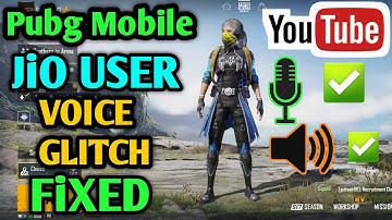 HOW TO FIX MIC GLITCH IN JIO SIM | MIC GLITCH FIX | PUBG SOUND PROBLEM FIXED || PUBG MIC NOT WORKING