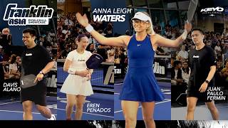 World #1 Anna Leigh Waters in Manila - Mixed Doubles Match