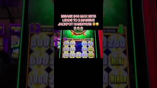 💥JACKPOT💥2ND $48 MAX BET LANDS 2 INSANE JACKPOT PROGRESSIVES 🤯 #reels #onlinecasino #viral #win