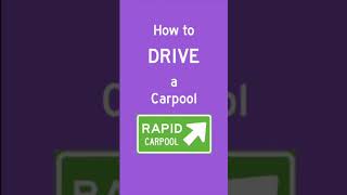 How to Drive a Carpool