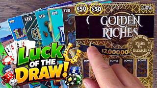Luck of the Draw! 2X $50 Lottery Tickets