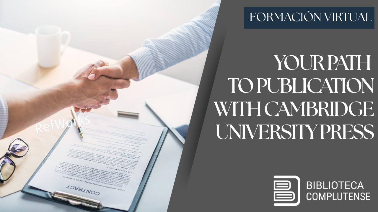 Your Path to Publication with Cambridge University Press