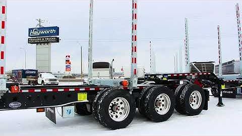 2022 DeLoupe Super B-Train Lead Log Trailer showcase!