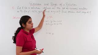 Class 12th – Basic Example on Domain and Range | Relation and Functions | Tutorials Point
