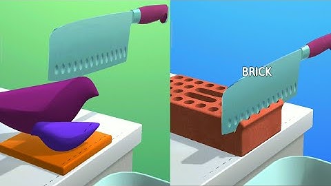 ASMR Slicing! very satisfying and relaxing game || all level walkthrough gameplay @relaxinggaming1