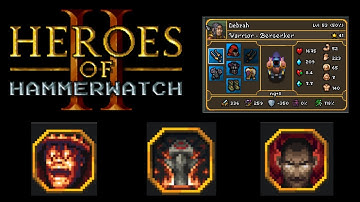 Warrior Guide/Builds to Push NG+ With For All 3 Subclasses   Heroes of Hammerwatch 2
