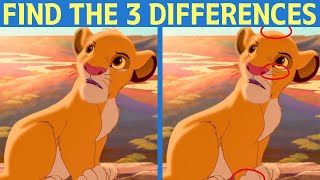 Find the 3 differences: The Lion King (No. 1) screenshot 4