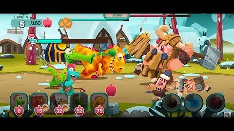 Dino Bash Travel Through Time - Island 8 - Level 3