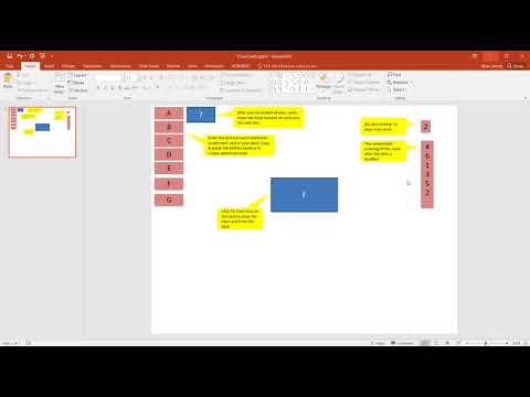 Simulate drawing cards from a deck in MS Powerpoint