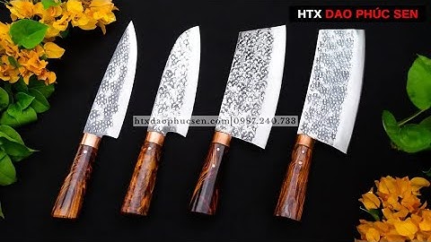 𝑻𝒓𝒊 𝒂̂𝒏 Bộ Dao CB130 Giá Chỉ 1tr150k - Hàng Chuẩn Của HTX Dao Phúc Sen