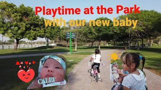 Playtime With Baby Calei Al Barsha Pond Park Vlogs