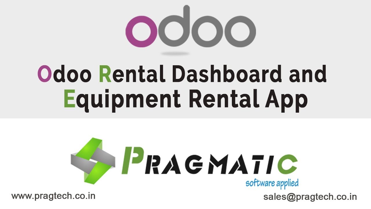 Odoo Rental Dashboard and Equipement Rental APP YouTube