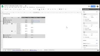Intervention Tracker - Pivot Table