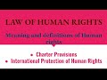 Law Of Human Rights- LLB 6thsem, (Easy Desi Language) 