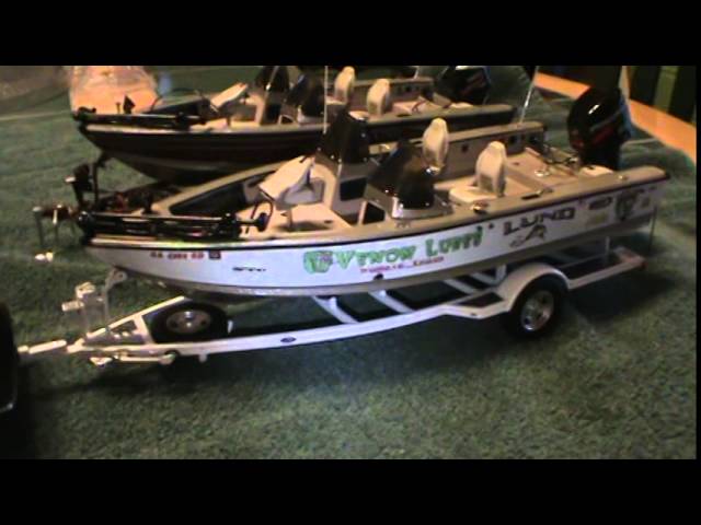Ranger boat scale model バスボート ダイキャストモデル - YouTube