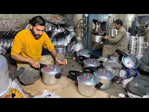 INCREDIBLE PROCESS! Recycling Aluminum Scrap Into Millions of Pressure Cookers