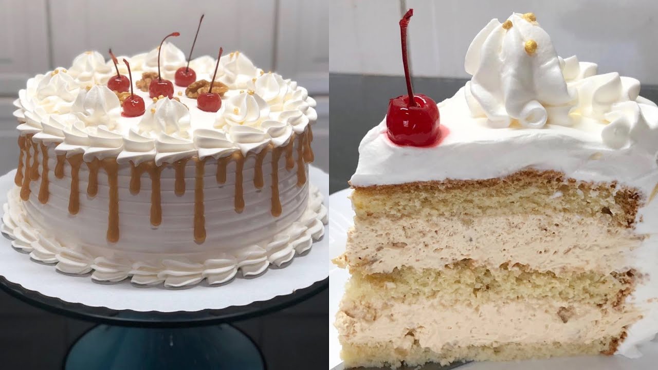 SEU CLIENTE VAI AMAR ESSE RECHEIO MOUSSE DE NATA C/ DOCE DE LEITE E NOZES