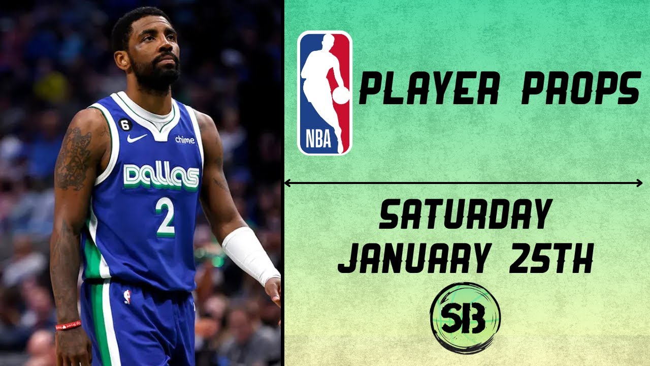 NBA Player Props Saturday 1/25 w/@JG4President - YouTube