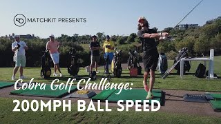 200 Mph Ball Speed Challenge.