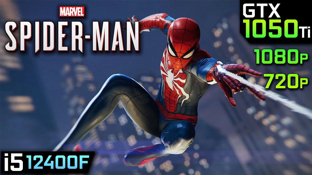 Spider-Man Remastered - GTX 1050Ti | 1080p 720p | PC Gameplay Benchmark