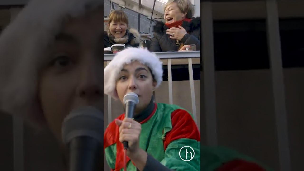Naughty Elf on the Street: MFK!