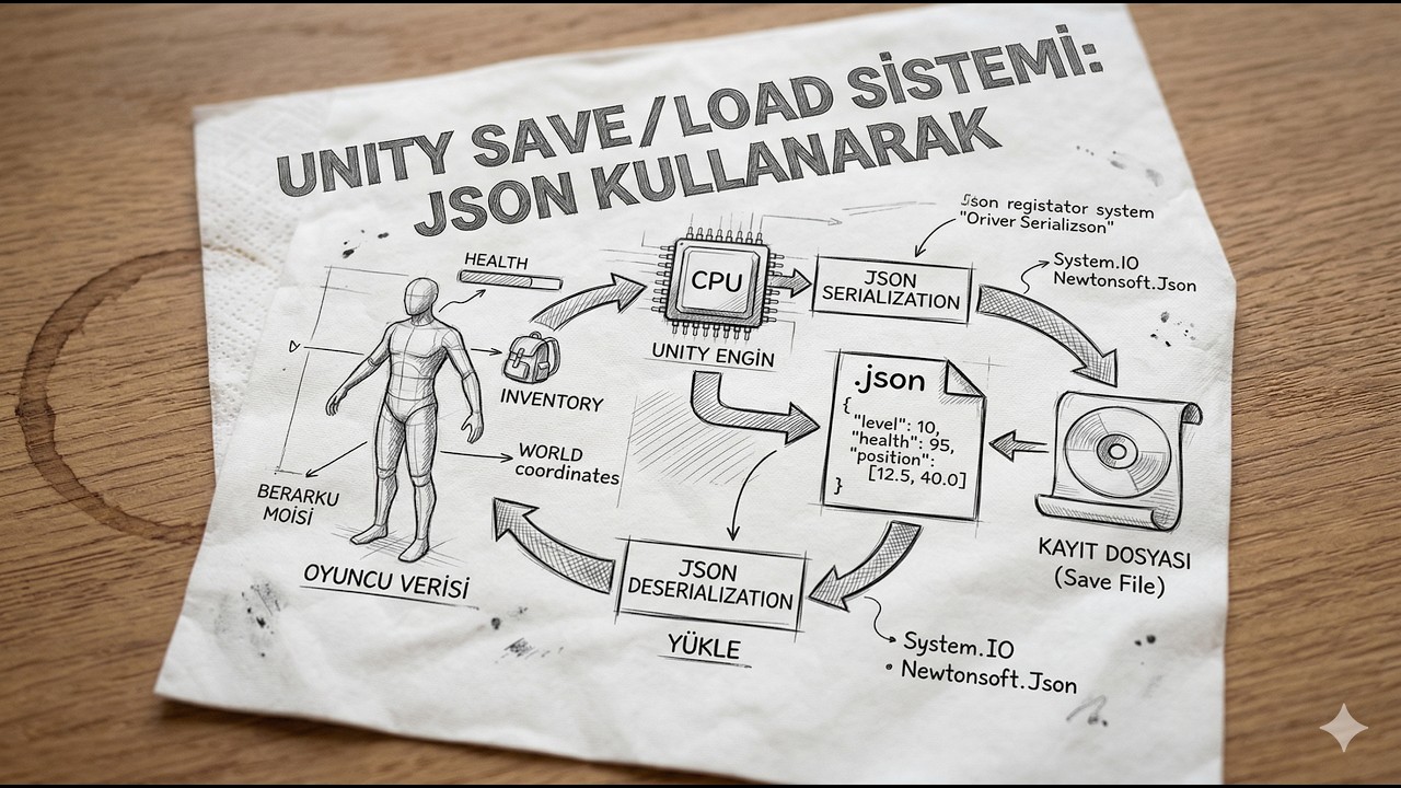 Unity'de Profesyonel Save & Load Sistemi Nasıl Yapılır? | JSON ...