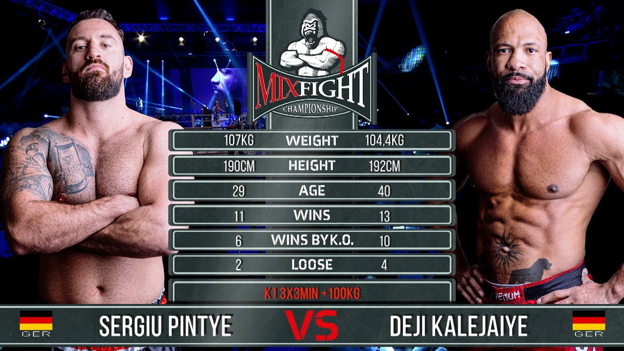 Sergiu Pintye Vs. Deji Kalejaiye | MFC K1 Match Full Fight | December 2019