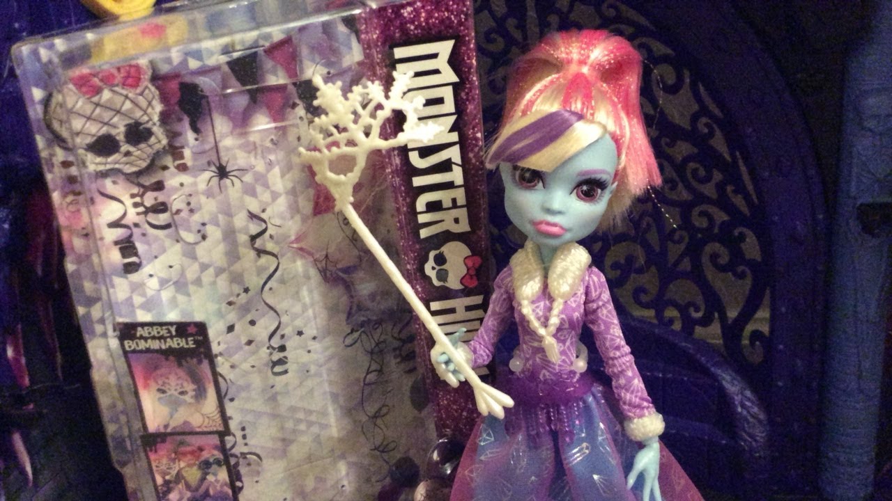 Monster High Welcome To Monster High Abbey Bominable doll review! - YouTube