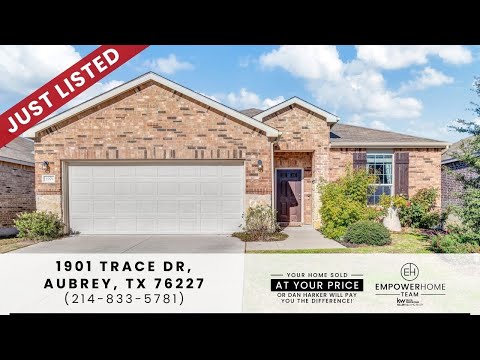 1901 Trace Drive, Aubrey, TX home video tour
