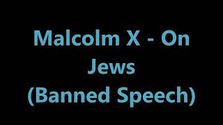 Malcolm X- (A Banned Speech)
