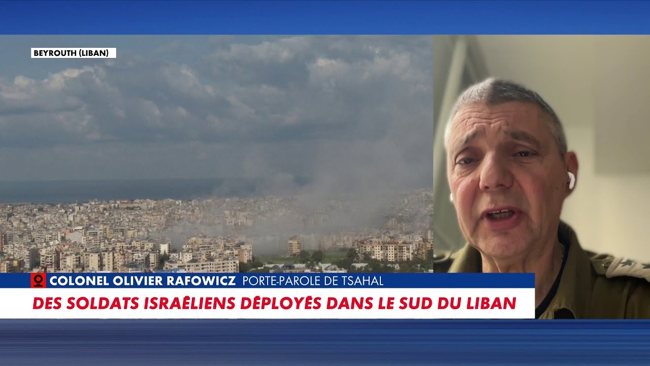 Le colonel Olivier Rafowicz revient sur les opérations menées au Liban
