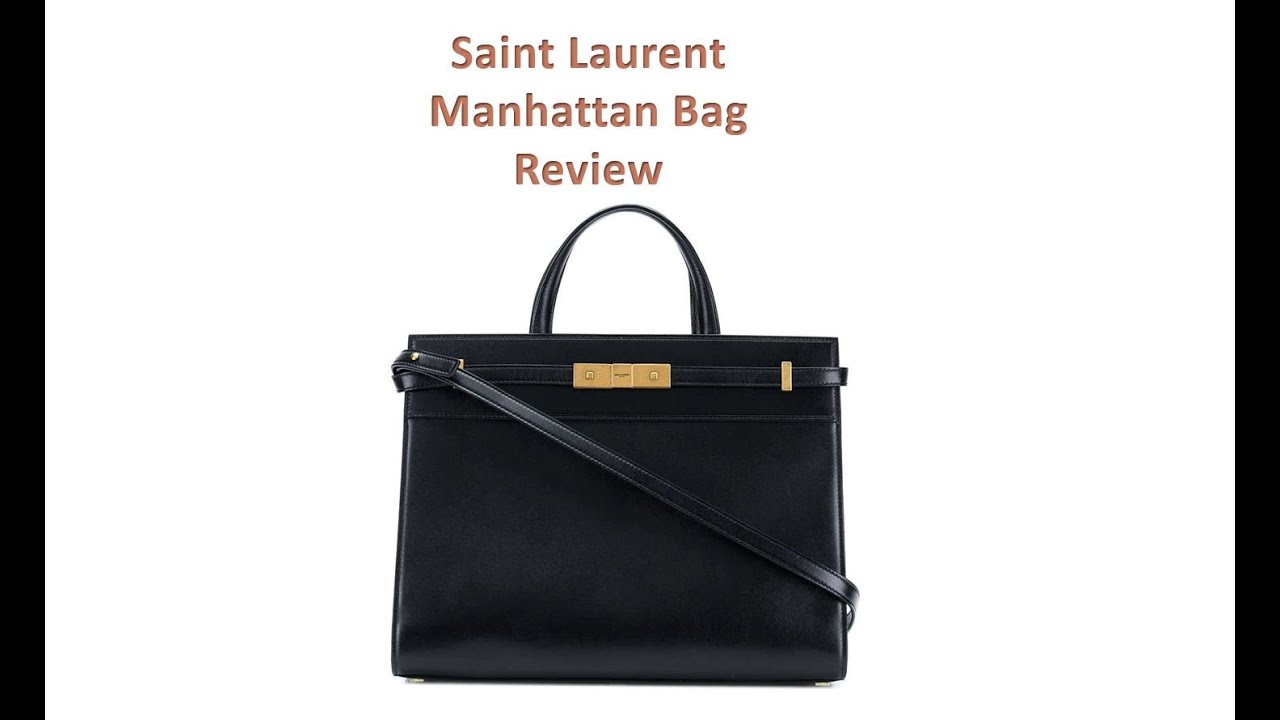 My Saint Laurent YSL Small Manhattan Bag Review – FORD LA FEMME