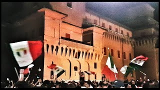 🇮🇹🇮🇹🇮🇹 ITALIA CAMPIONE D'EUROPA!!! 🇮🇹🇮🇹🇮🇹 LA FESTA A FERRARA!!!