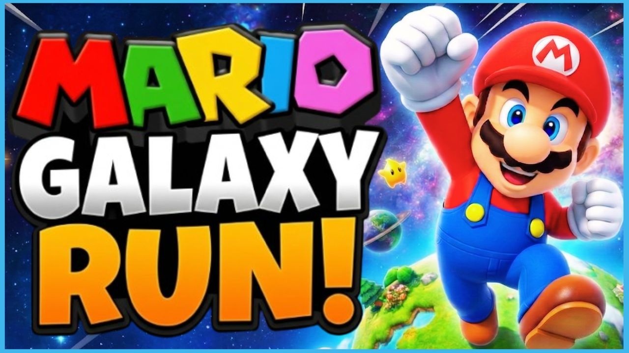 Mario Galaxy Run ⭐ Brain Break ⭐ Brain Breaks for Kids ⭐ Just Dance ...