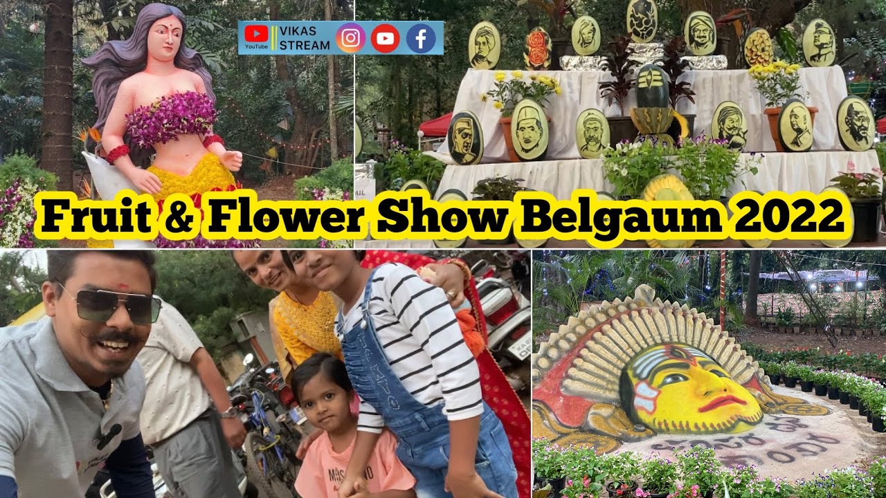 63rd Annual Fruit & Flower Show Hume Park Belgaum Must Visit Place Bonsai Plants Exhibition