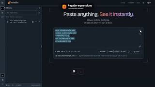 Clean a list, name a script, copy just the command