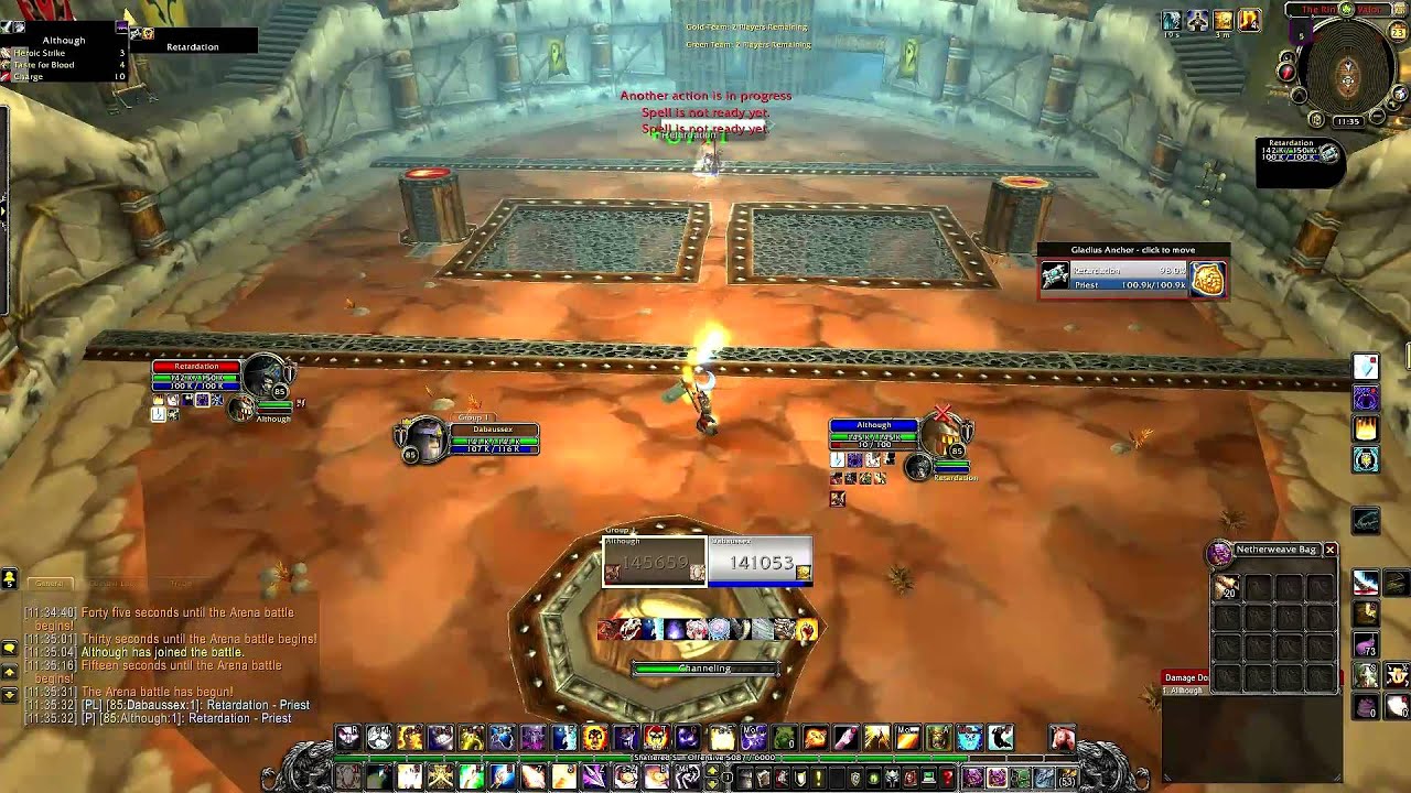 WoW 2v2 Disc Priest Arena 2000+ Disc/War YouTube