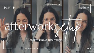 Switch off work stress: end your workday and transition into afterwork bliss (EFT tapping)