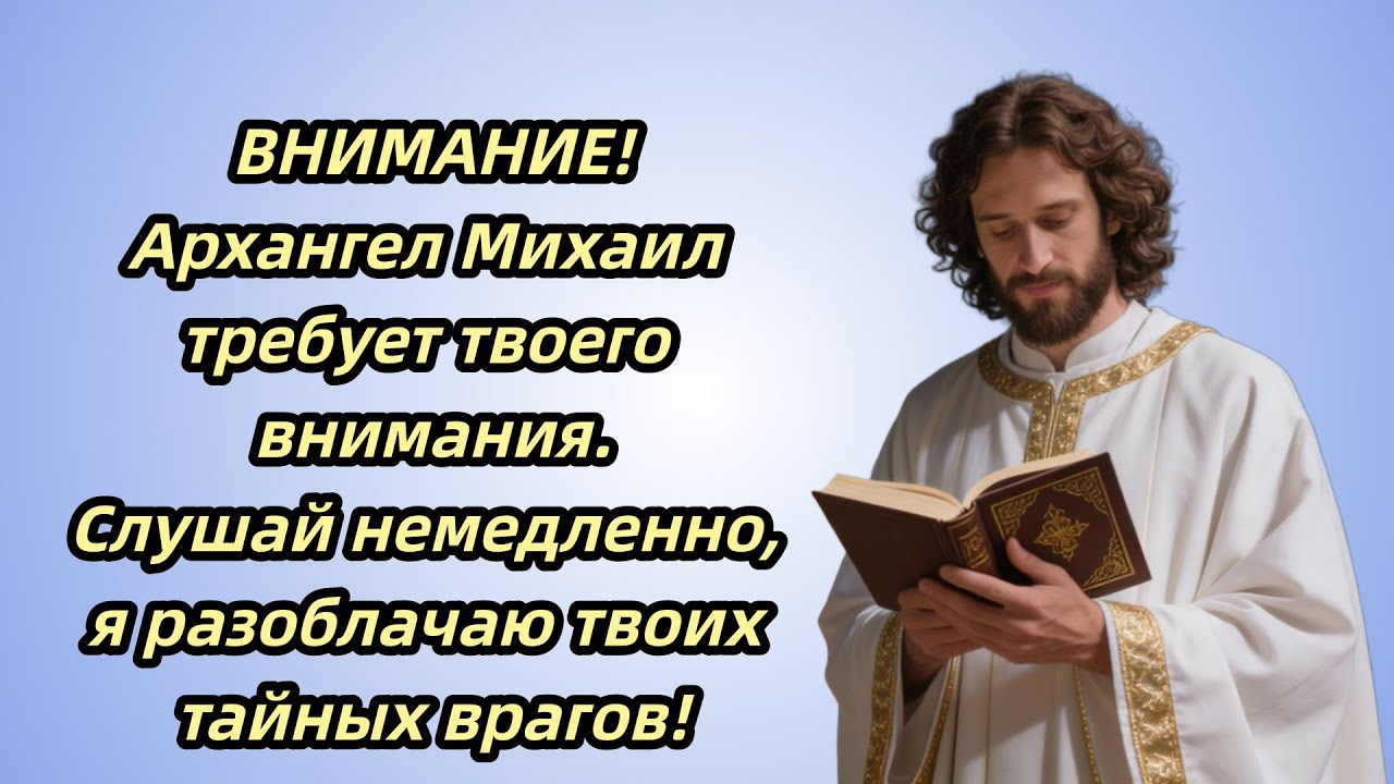 Архангел Михаил Я спас тебя от предательства  Узнай правду сейчас