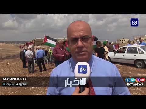 وقفة في إربد رفضا لخط غاز الاحتلال 8 9 2018