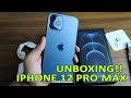 UNBOXING!! iPhone 12 Pro Max 256GB Pacific Blue Garansi Resmi Indonesia